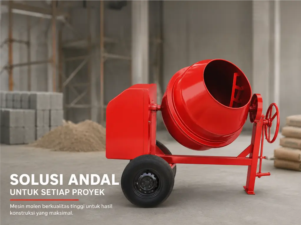 solusi andal mesin molenmixer